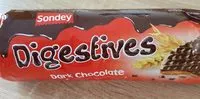 Mängden socker i Digestives dark chocolate
