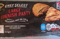 Mängden socker i Large cornish pasty