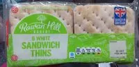 Mängden socker i 6 White sandwich thins