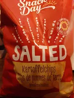 Mängden socker i Chips de pomme de terre