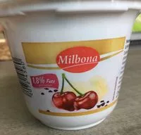 Mängden socker i Kirsch banane schoko-splits