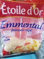 Mängden socker i Emmental Râpé Français