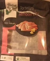 Mängden socker i Tortellini jambon cru