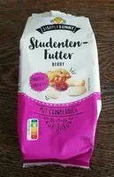 Mängden socker i Studentenfutter Berry