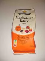 Mängden socker i Studentenfutter Exotic