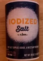 Mängden socker i Iodized Salt
