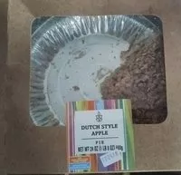 Mängden socker i Dutch style apple pie