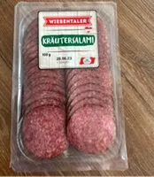 Mängden socker i Kräutersalami