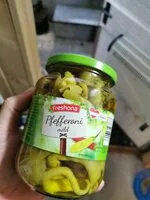 Mängden socker i pfefferoni Mild