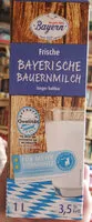 Mängden socker i Bayrische Bauernmilch