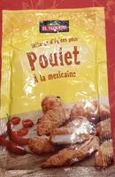 Mängden socker i Mélange d'épices pour poulet à la mexicaine