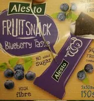 Mängden socker i Fruit Snack Blueberry