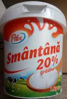 Mängden socker i Smantana