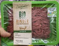 Mängden socker i Bio Rinder Hackfleisch