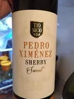 Mängden socker i Pedro Ximénez sherry sweet