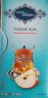 Mängden socker i Turkish style