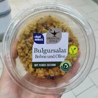 Mängden socker i Bulgur Salat Bohnen & Oliven
