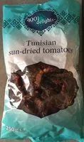 Mängden socker i Tomates de Tunisie sechées au soleil
