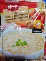 Mängden socker i Sopa ternera con estrellitas