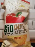 Mängden socker i Kartoffel chips paprika bio
