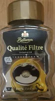 Mängden socker i Bellarom Qualité filtre