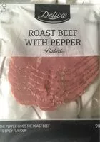 Mängden socker i Roastbeef mit Pfeffer