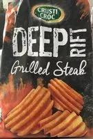 Mängden socker i Chips Deep Rift goût Barbecue
