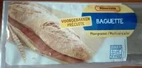 Mängden socker i Baguette précuite multicéréales
