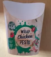 Mängden socker i Wrap chicken pesto