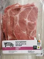 Mängden socker i Côte de porc au spiringue
