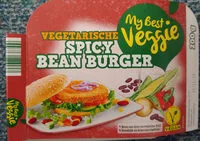 Mängden socker i Spicy bean burger