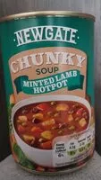 Mängden socker i Chunky Soup Minted Lamb Hotpot