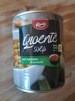 Mängden socker i Groentesoep