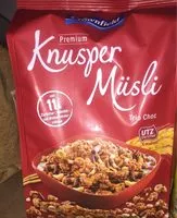 Mängden socker i Muesli coustillant