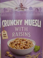 Mängden socker i Crunchy muesli