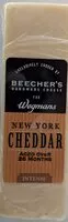 Mängden socker i New York Cheddar