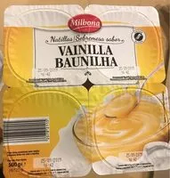 Mängden socker i Vainilla baunilha