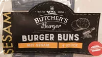 Mängden socker i Burger Buns mit Sesam