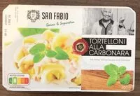 Mängden socker i Tortelloni alla Carbonara