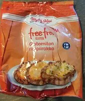 Mängden socker i Gluteeniton riisipiirakka