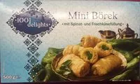Mängden socker i Mini Börek