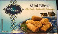 Mängden socker i Mini Börek