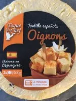 Mängden socker i Tortilla espanola oignons