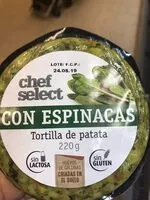 Mängden socker i Tortilla aux epinards