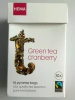 Mängden socker i Green Tea Cranberry