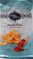 Mängden socker i Patatas fritas estilo marrakesh