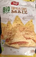 Mängden socker i BIO tortitas chips maiz