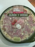 Mängden socker i Pizza jamón y queso