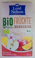 Mängden socker i Bio Früchte Hibiskus