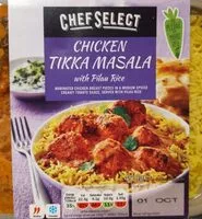 Mängden socker i Chicken tikka masala